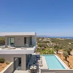 Sky Sea View Heated Pool Vila Chania (Crete)