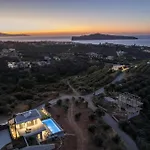 Villa Sky Sea View Heated Pool Chania (Crete)