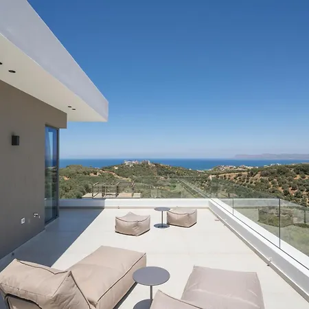 Sky Sea View Villa Chania (Crete)
