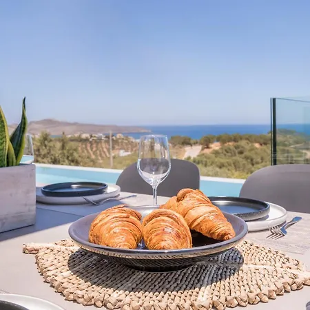 Sky Sea View Heated Pool Chania (Crete)