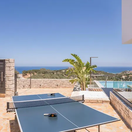Sky Sea View Heated Pool Chania (Crete)