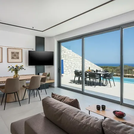 Sky Sea View Heated Pool 빌라 *
