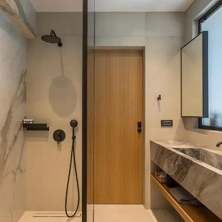Sky Sea View Heated Pool Villa Chania (Crete)