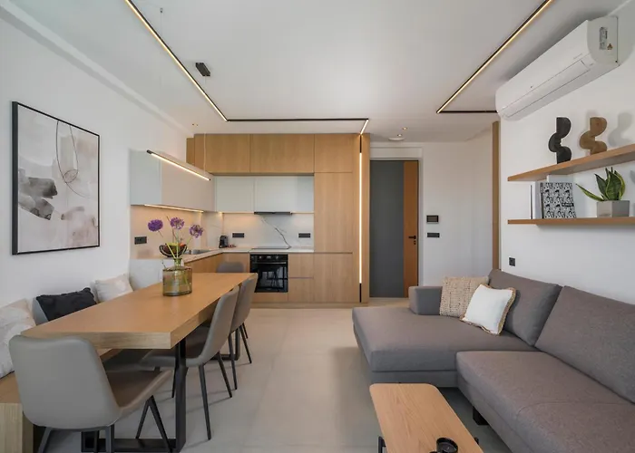 Sky Sea View Heated Pool Chania (Crete)