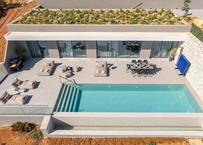 Sky Sea View Heated Pool * Chania (Crete)