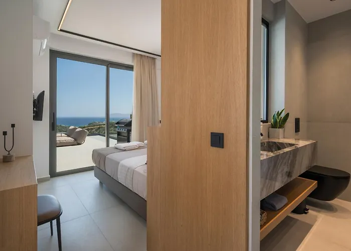 Villa Sky Sea View Hriszí Aktí Haniá